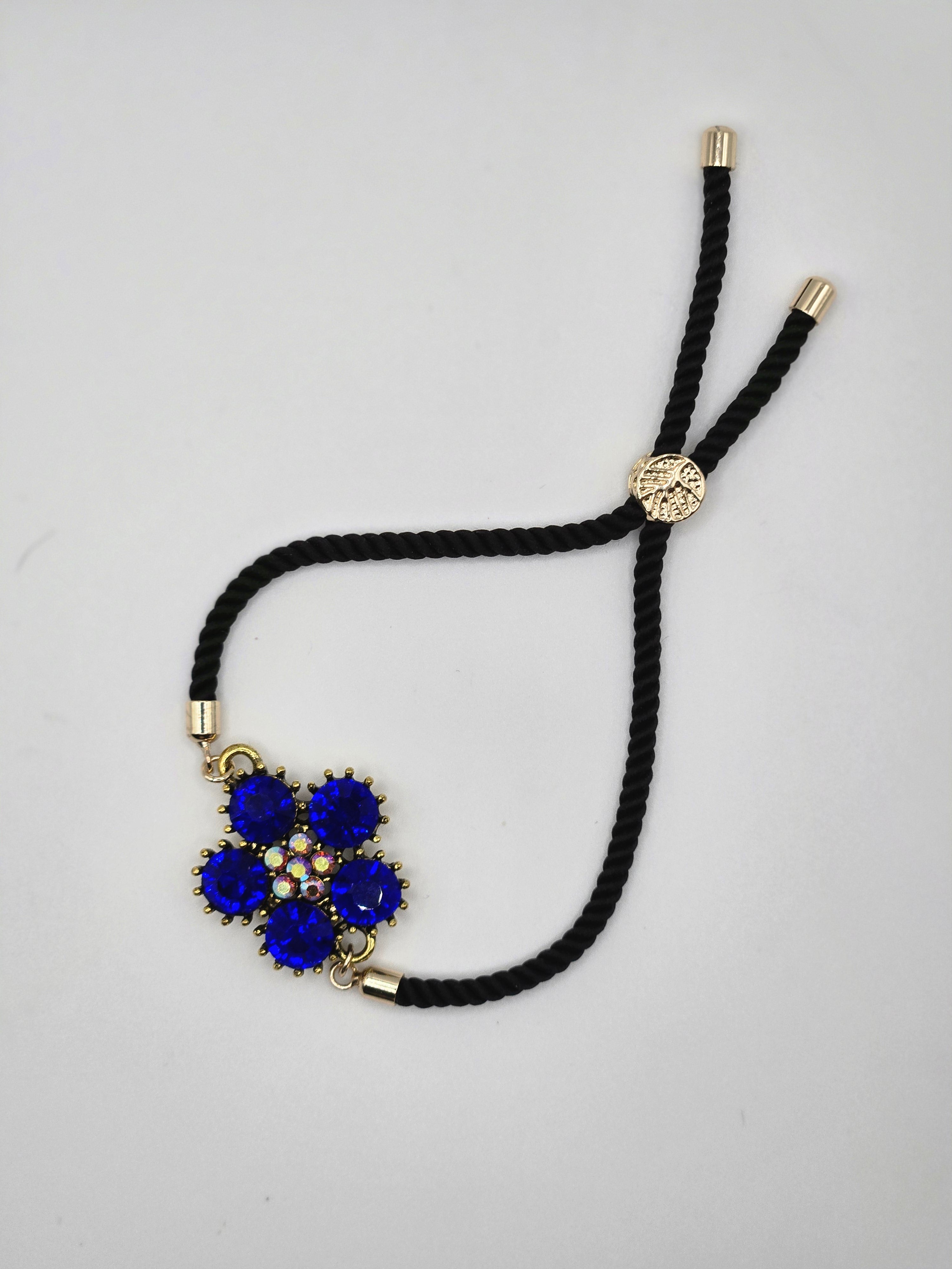 Dark Blue adjustable bracelet